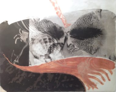 palladium print - abstract image by Alice Garik