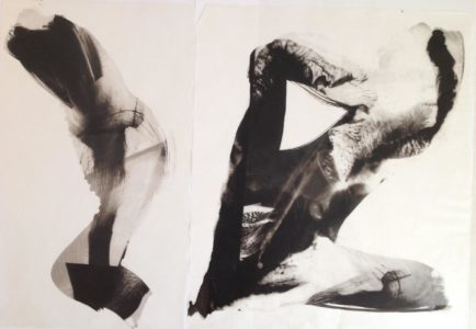palladium print - abstract image by Alice Garik