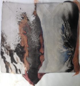 palladium print - abstract image by Alice Garik