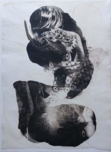 palladium print - abstract image by Alice Garik