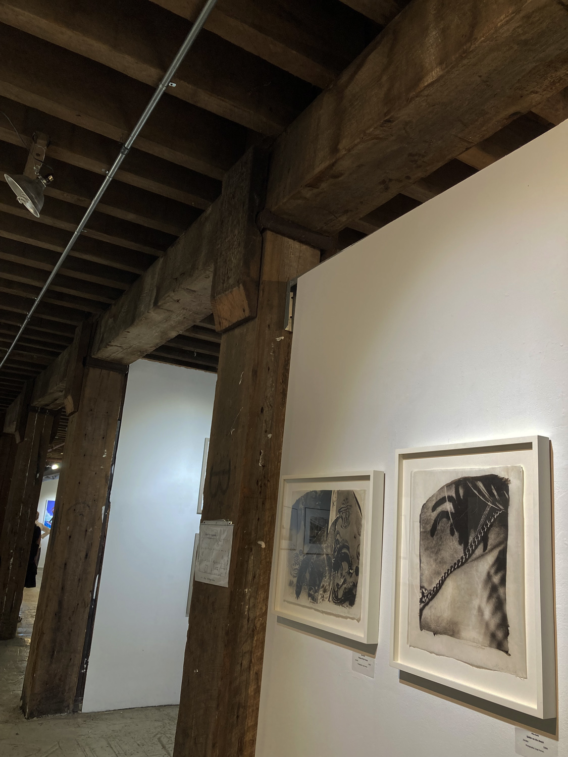 My palladium prints on exhibit at Brooklyn Waterfront Artists Coalition, BWAC.