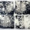 In this quartet, light sparkles on the ocean. Wave currents can be seen in each of the four palladium prints.